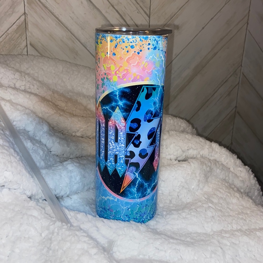 Mama 20 ounce stainless steel tumbler